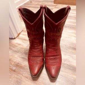 Red Cowboy Boots